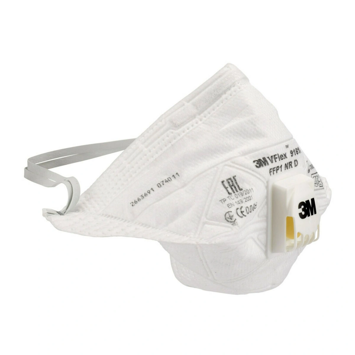 3m vflex particulate respirator ffp1 valved 9161e