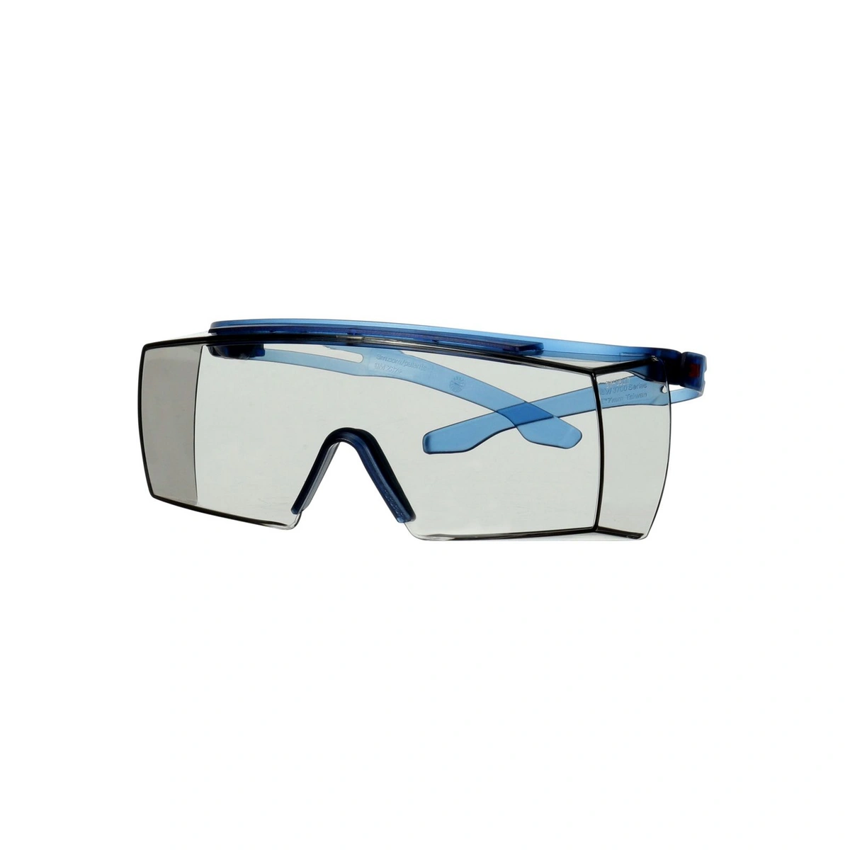 3m securefit 3700 overspectacles blue temples scotchgard anti-fog k n indoor outdoor light grey lens sf3707sgaf-blu-eu