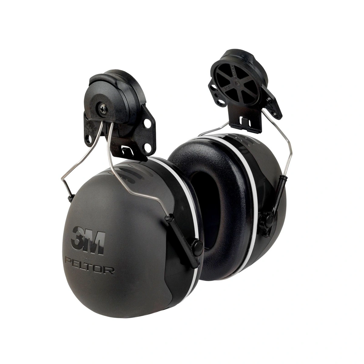 3m peltor earmuffs black helmet mounted x5p3