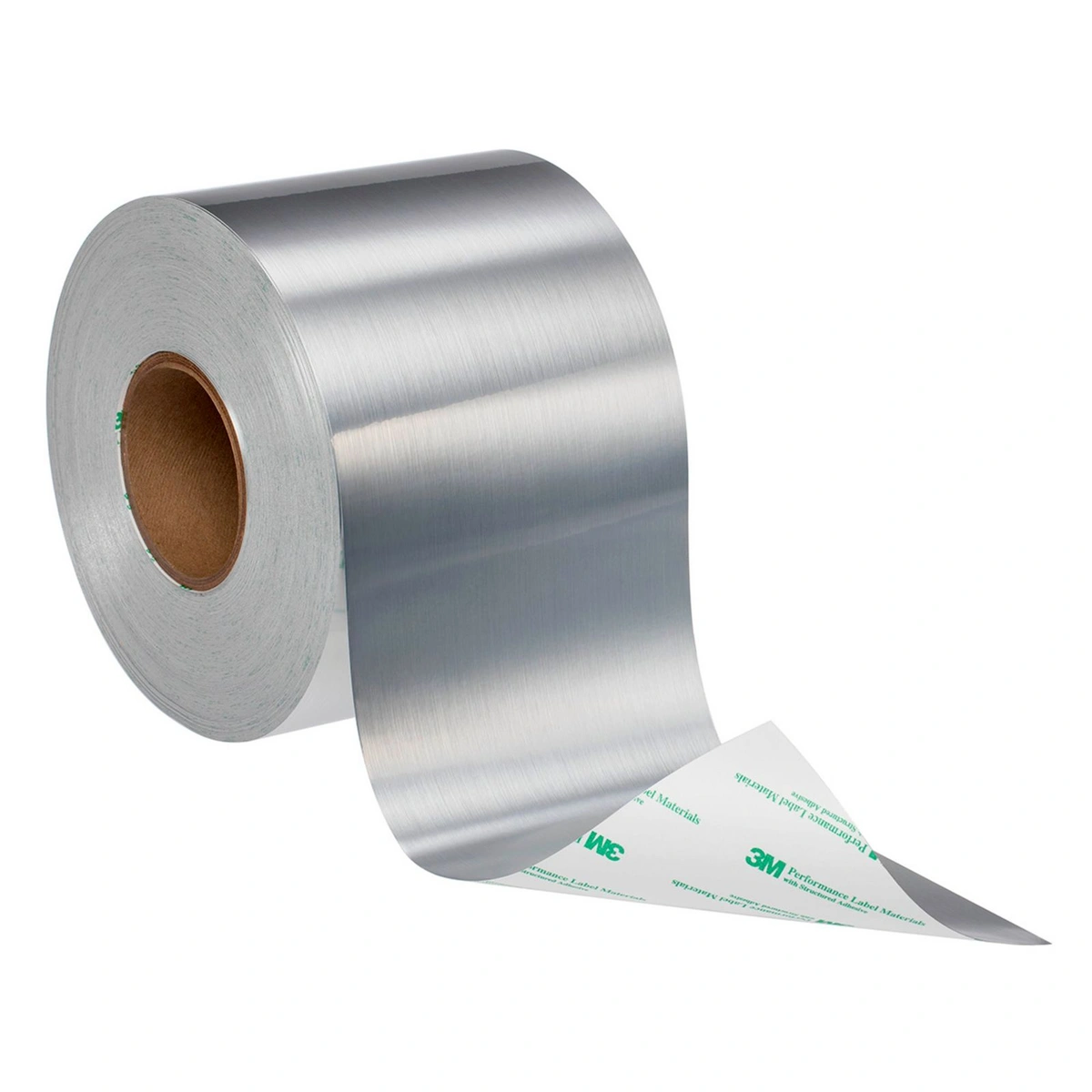 3m structural adhesive label material 7214sa silver 686 mm 137 m