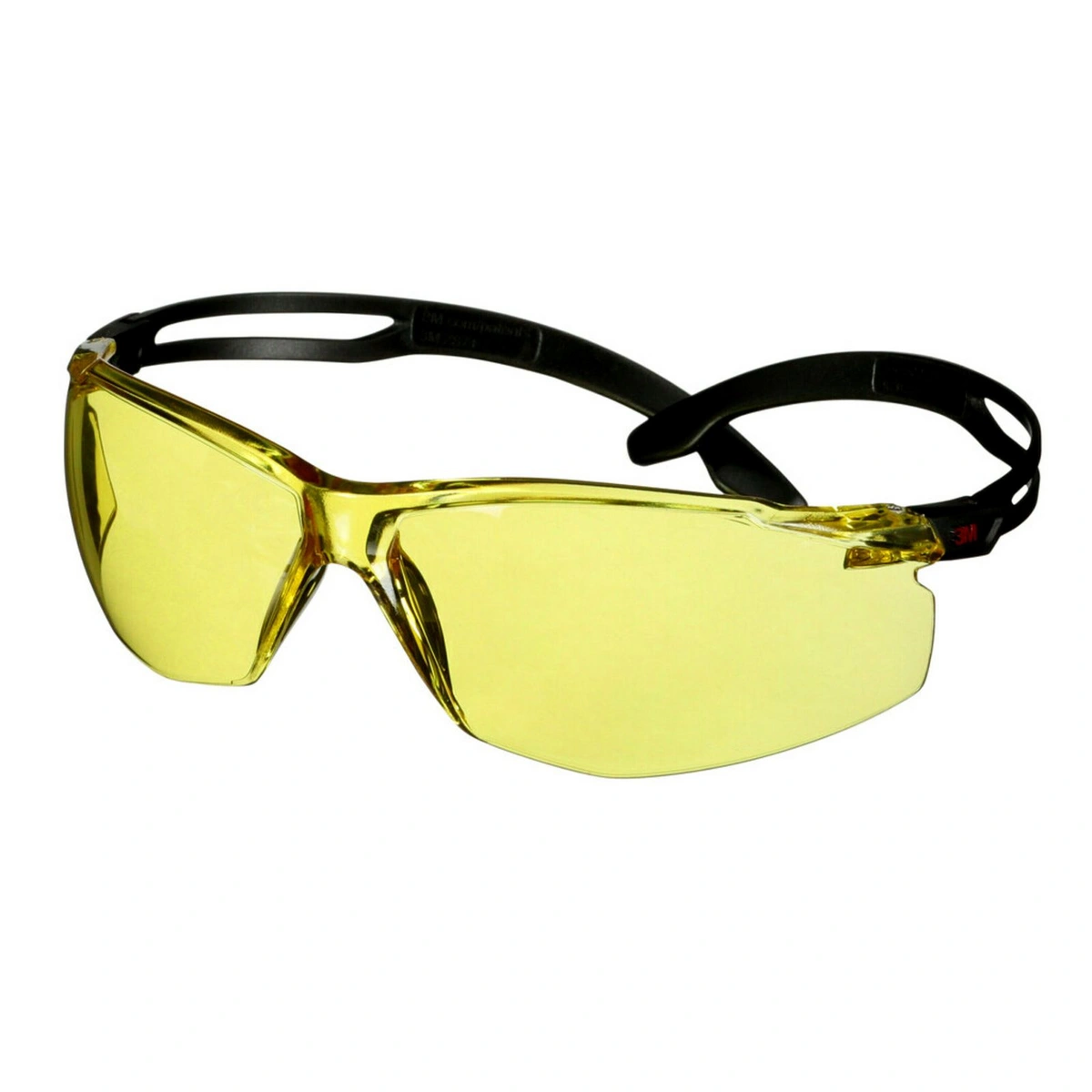 3m securefit 500 series black scotchgard anti-fog anti-scratch coating k n amber af-as lens sf503sgaf-blk