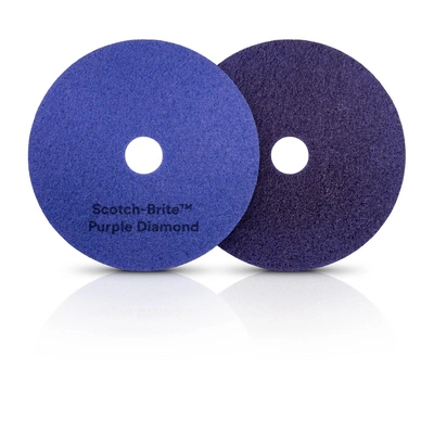 Scotch-Brite™ Diamond Floor Pads, 330 mm, 5/Case