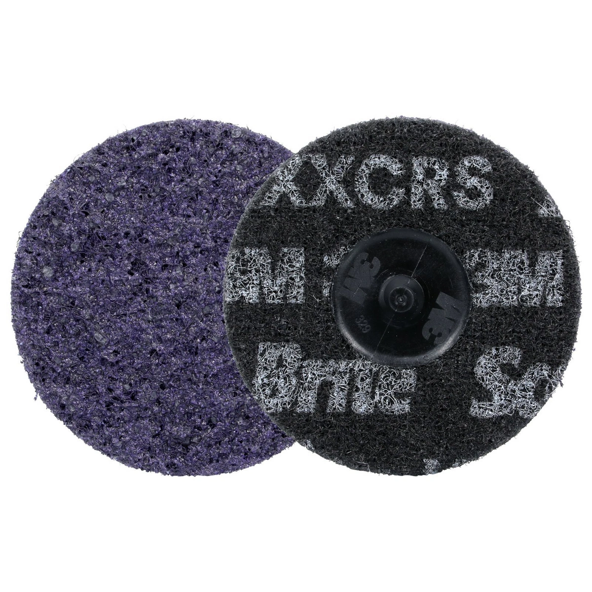 Scotch-Brite™ Roloc™ Precision Heavy Duty Surface Conditioning Disc, HD-DR, X-Extra Coarse 60+, TR, 76 mm, 25/Carton, 100 ea/Case