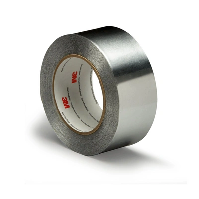 3M™ Aluminium Foil Tape 425, Silver, 19 mm x 55 m, 0.12 mm (CONVERTING - HORUS)
