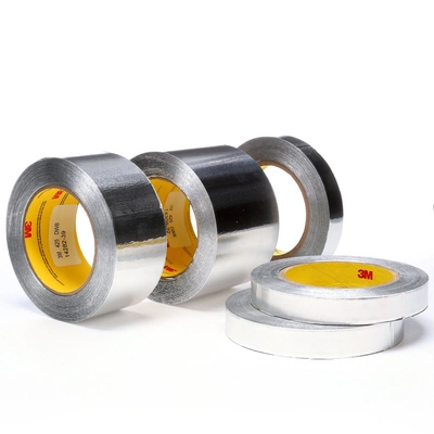 3M™ Aluminium Foil Tape 425, Silver, 38 mm x 55 m, 0.12 mm (CONVERTING - HORUS)