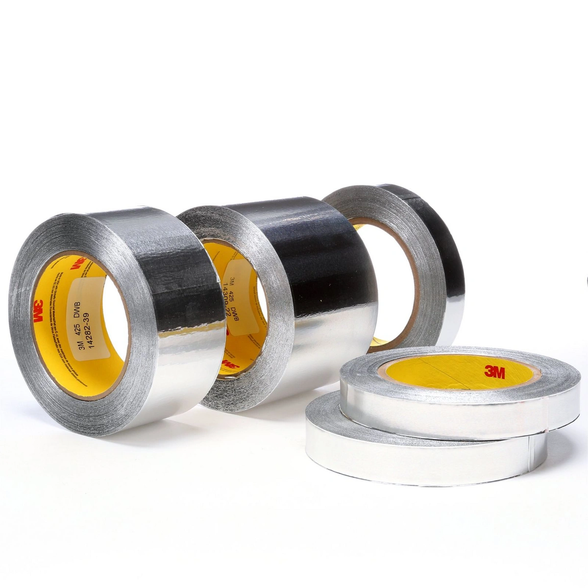 3m aluminium foil tape 425 silver 75 mm 55 m 0.12 38